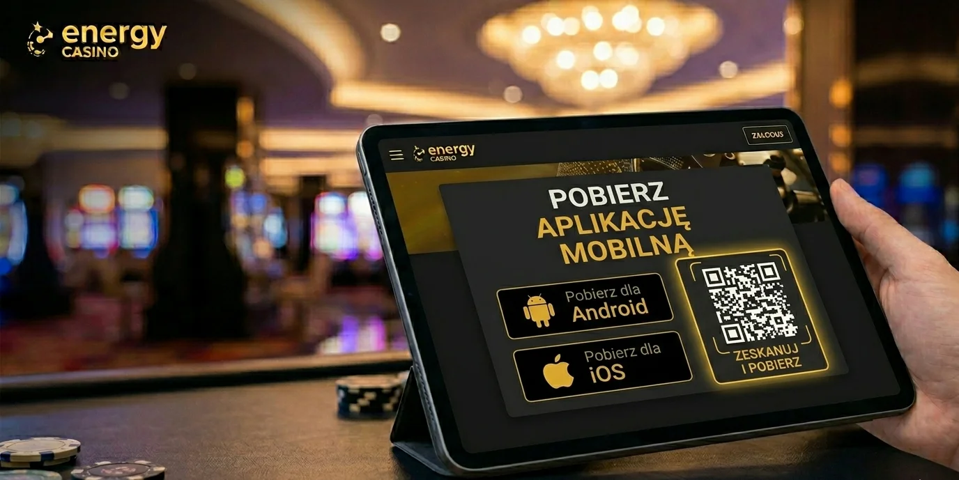 Kod QR do pobrania aplikacji Energy Casino